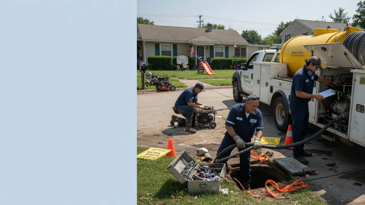 Septic Tank Pumping in Emelle, AL near me
